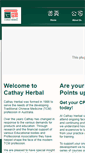 Mobile Screenshot of cathayherbal.com